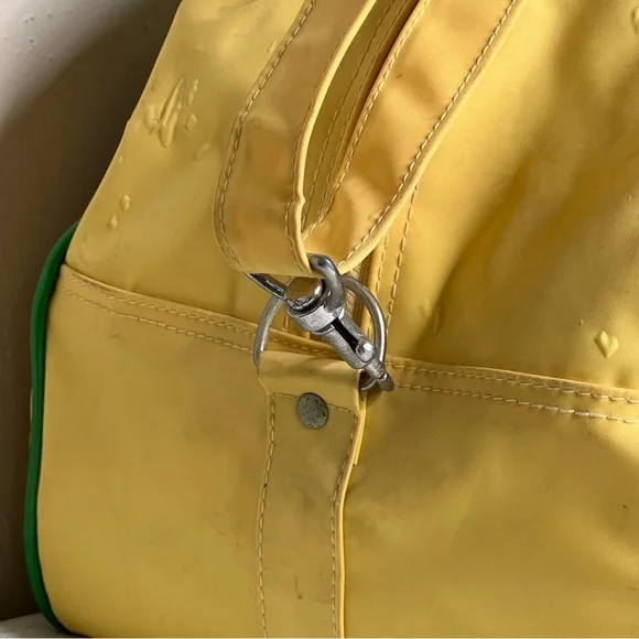 Vintage 1984 Cabbage Patch Kids Shoulder Bag Book Tote Yellow and Green - Picture 6 of 12